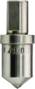 6.35 mm Diamond Indenter 120° for Rockwell Testers, 0.25" Shank - Metav IndustryLine