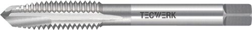 Einschnittgewindebohrer DIN 352 Form B M6x1mm HSS-Co ISO2 (6H) TECWERK