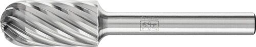 Hartmetall Frässtift Walzenrundform WRC D.12mm INOX, silbern, zylindrischer Schaft mit PFERD Logo