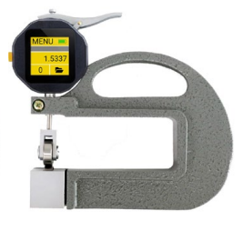 0-10mm Digitales Dicken-Messgerät, 0,01mm Auflösung, Color Touchscreen - Microtech Metrology