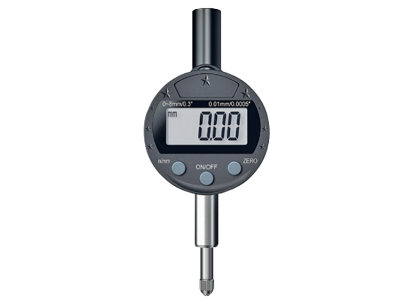 8mm Digital-Messuhr, 0,001mm Auflösung, Ø40mm Zifferblatt, mit Kasten - Metav IndustryLine