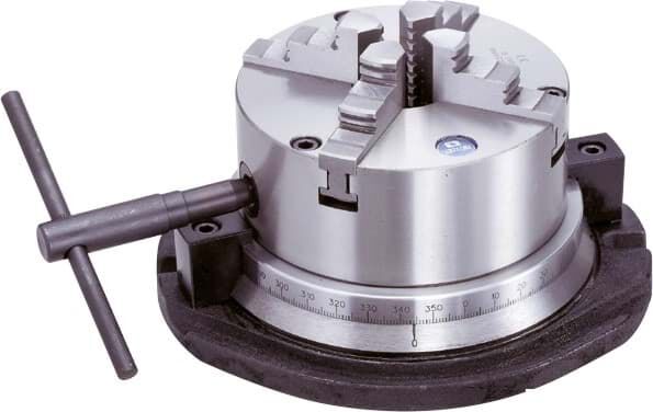 160mm Indexing Head With Three- Or Four-Jaw Chuck 1° Division, 139mm Height - Vertex