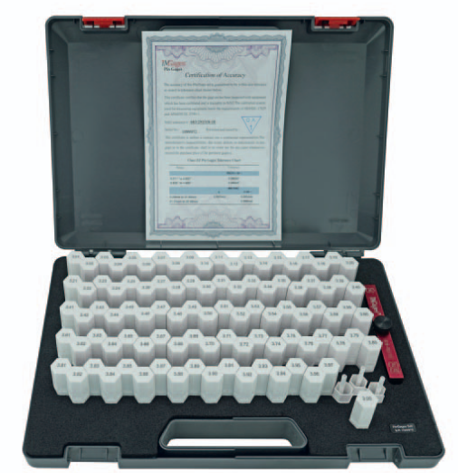 2.00–3.00 mm Keramik-Prüfstift-Satz, 101-tlg., 0,01 mm Abstufung, in Kunststoff-Dose - Metav IndustryLine