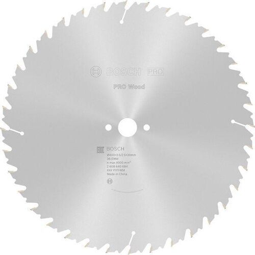 Durchmesser 355mm, rundersägeblatt, Stahlblatt, Holzzähne, Bosch Pro