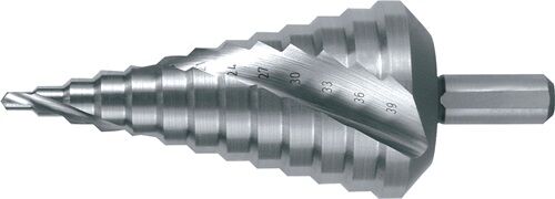 tapered drill, drill bit, step drill, metal drill, spiral flute