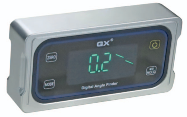 4 x 90° Digital-Neigungsmessgerät, 0,1° Ablesung, Alu-Gehäuse mit Magnet - Metav IndustryLine
