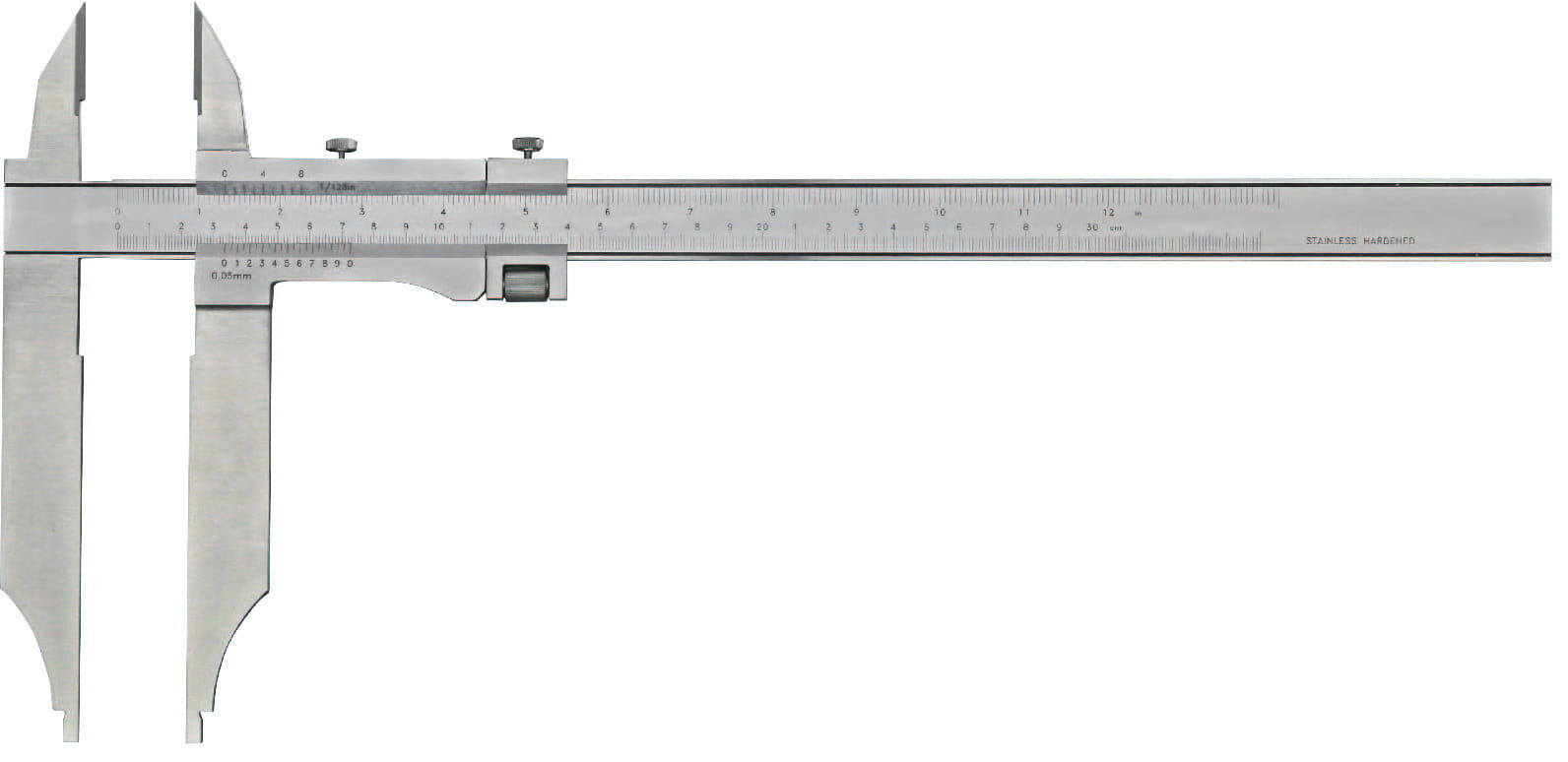 Schieblehre, Messschieber, Stahl, Metall, Langer Messbereich