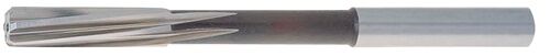 15mm NC-Maschinenreibahle HSS-Cobalt DIN 212-3 Form B Toleranz H7 rechtsschneidend drallgenutet Linksdrall mit Zylinderschaft für Stahl GGG NE-Metalle - TECWERK