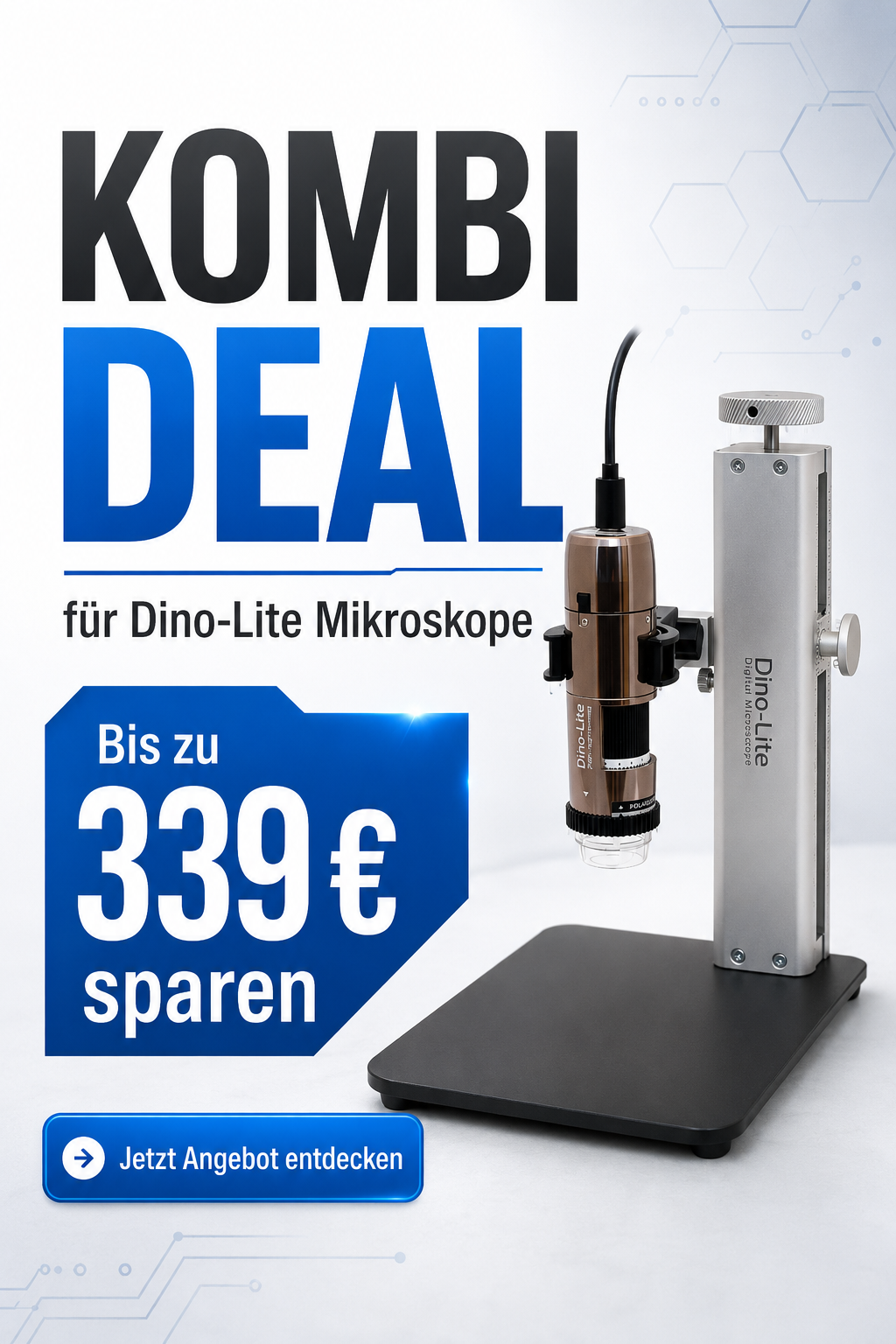 Dino-Lite Mikroskop, Mikroskop, Präzisionsmikroskop, Stativ, Vergrößerung