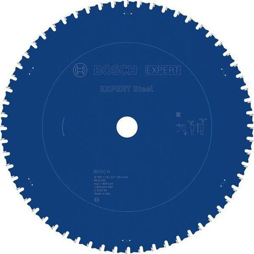 circularer Sägeblatt, KohlenstoffstahleZahn, blaues Blatt, Bosch Blatt, gezahnte Kante