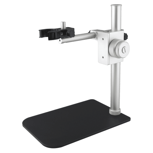 22 cm Stand mit Feintrieb, Edelstahl/Aluminium, kompatibel mit allen Dino‑Lite Modellen - Dino-Lite