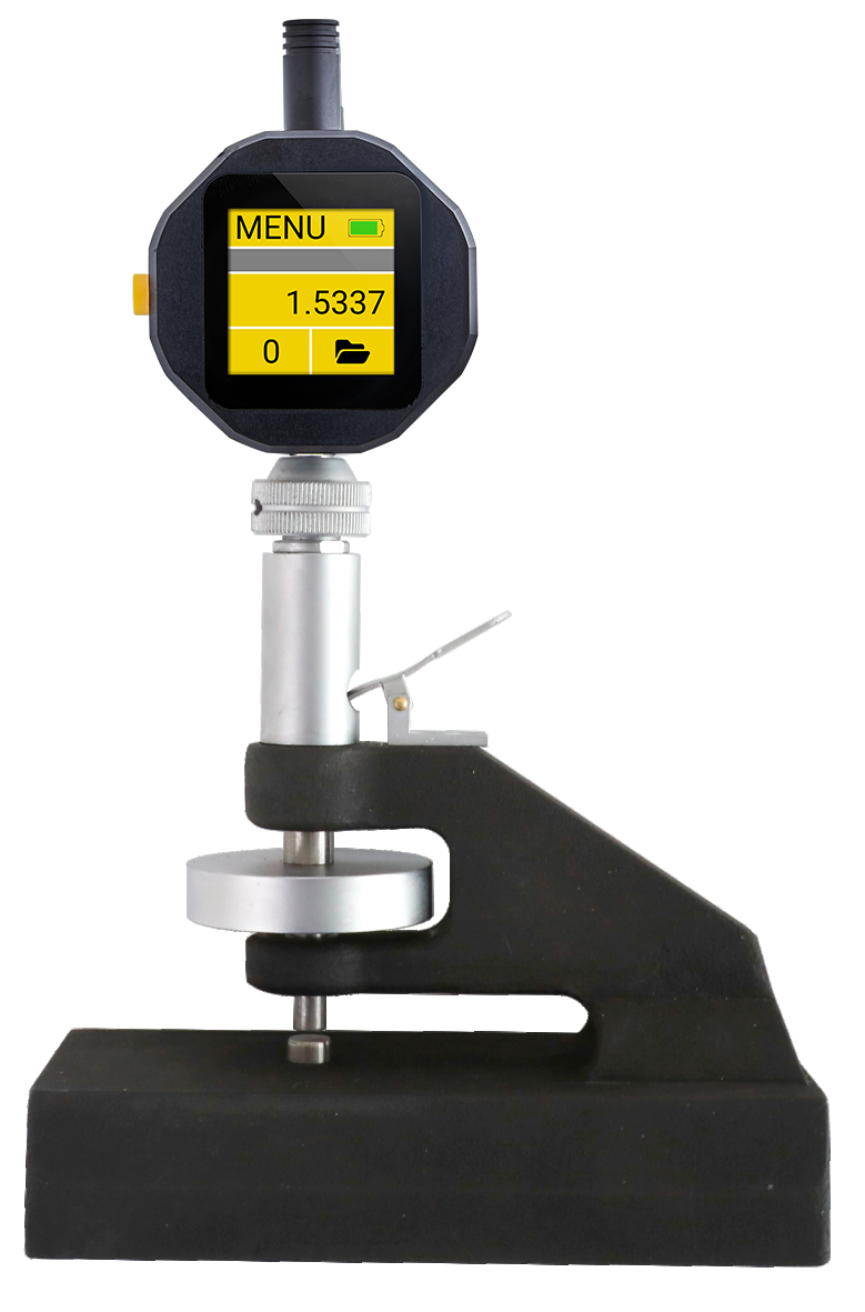 5mm Dicken-Messgerät mit 0,003mm Genauigkeit, Color 1.5" Touchscreen, ISO 17025 Kalibrierung - Microtech Metrology