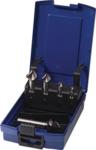 Lochsäge-Set, Bohrer, Metallbearbeitung, Schneidwerkzeug-Set, Koffer inklusive