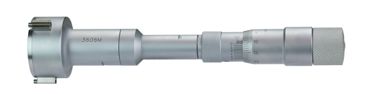 50-63mm Dreipunkt-Innenmessschraube, 0,001mm mit Einstellring und Verlängerung, in Koffer - Metav IndustryLine