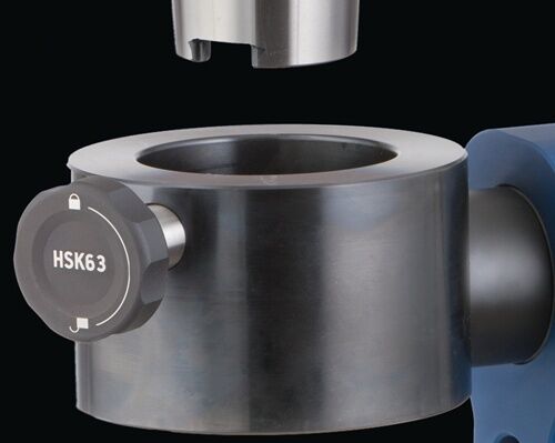 Klemme, Hub, Drehklemme, Metallklemme, HSK63