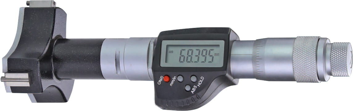 50 - 75mm Digital-Dreipunkt-Innen-Messschrauben-Satz, DIN 863
