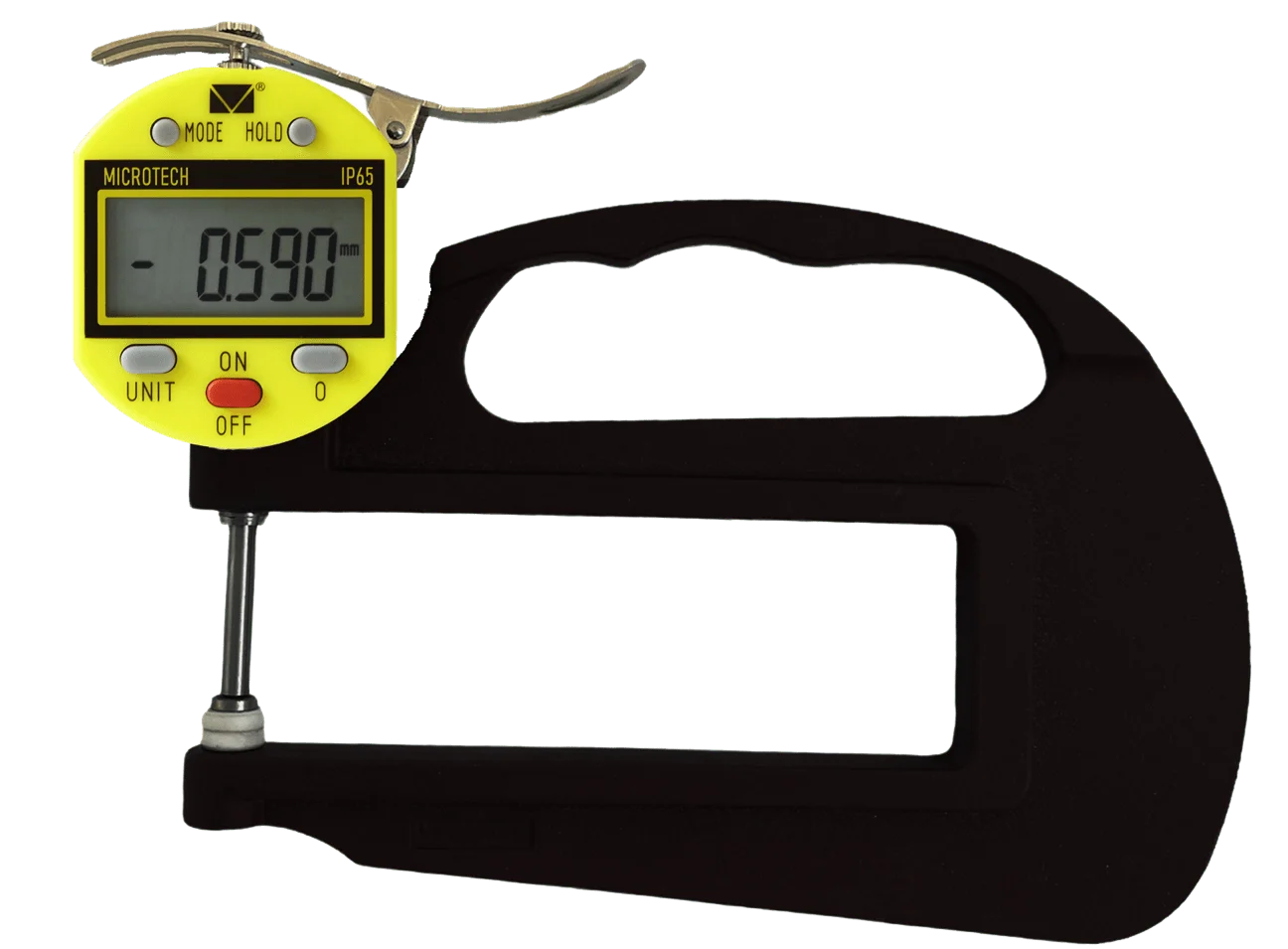 10mm Thickness Gauge Digital Indicator, ISO 17025 Calibrated, 0.001mm Resolution - Microtech Metrology