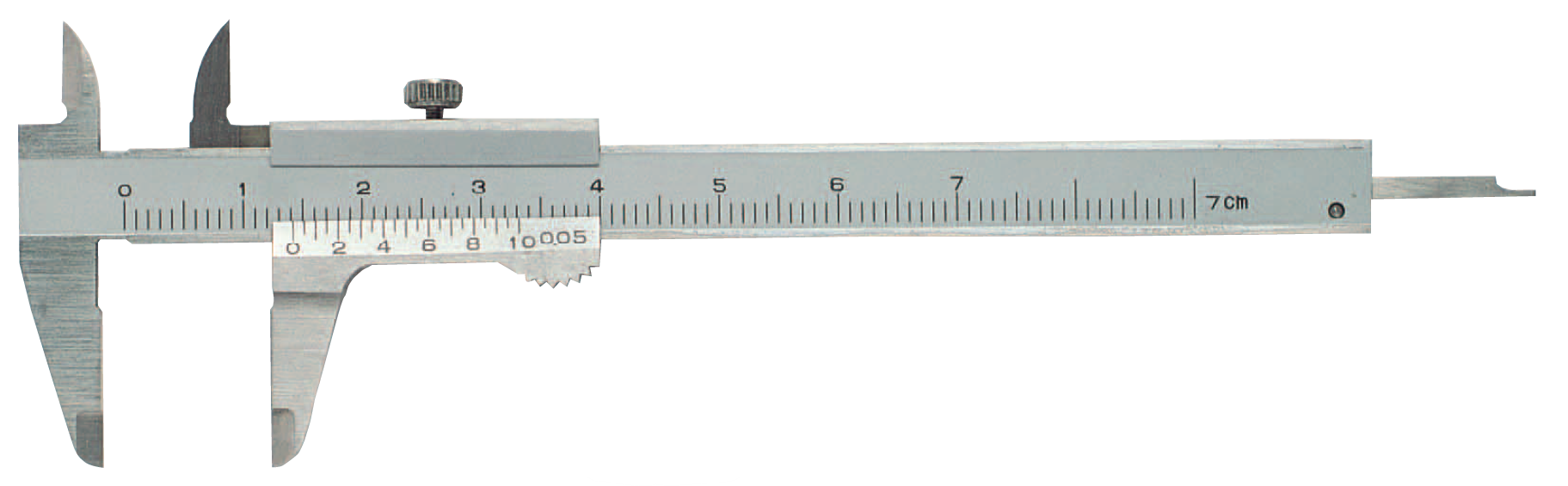 Messschieber, Schieblehre, Metall, Analogskala, Nonius
