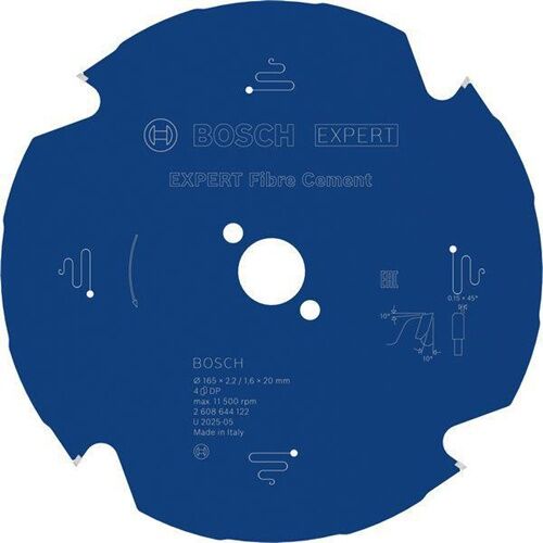 Sparedisc, Kreissägeblatt, Faserzement, Blau, Bosch Expert