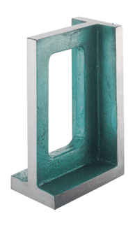 102x126x150mm Angle Plate, High-Strength Cast Steel, 0.01mm Accuracy, 6.3kg - Vertex