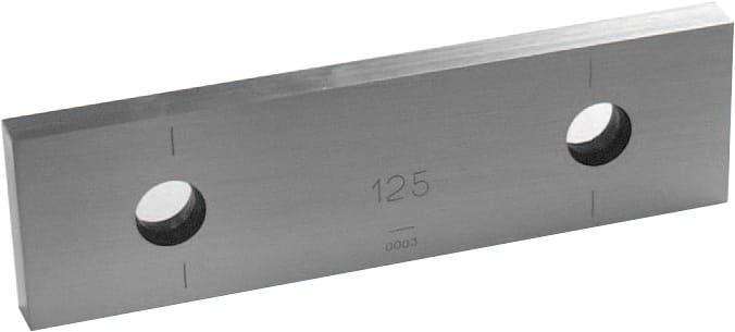 150mm Endmaß, DIN EN ISO 3650, Güte 0, Spezialstahl gehärtet - Metav IndustryLine