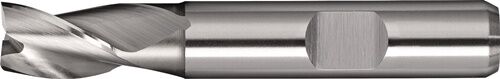 20mm Bohrnutenfräser Vollhartmetall HSS‑Co8 Dreischneider Kurz Zentrumschnitt Zylinderschaft DIN 327 für Stahl Guss - TECWERK