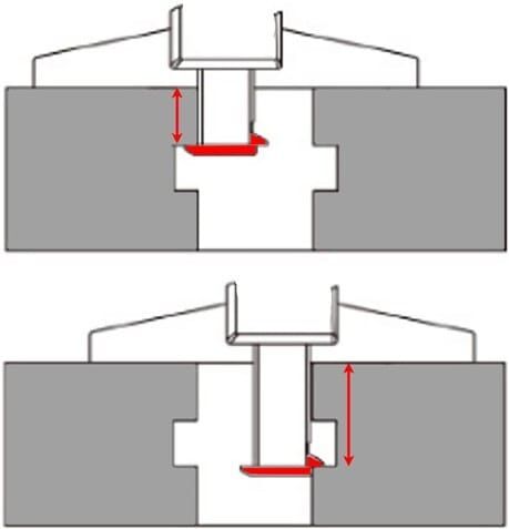 mechanische Zeichnung, Querschnitt, Dichtung, Dichtung, Montage