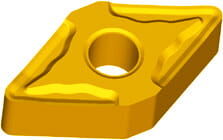 Rechteckige, golden farbige Wendeplatte auf weißem Hintergrund. Die Ränder weißen ein Muster auf. In der Mitte befindet sich ein Loch.