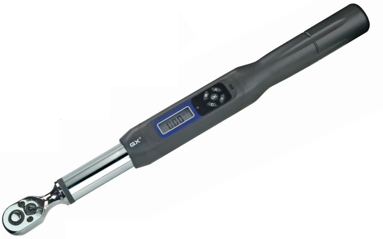 3 - 60 Nm Digitaler Drehmomentschlüssel 3/8", Spitzenwert, LED, Speichermodus - Metav IndustryLine
