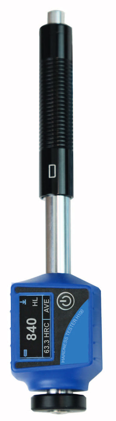 170-960 HLD Leeb‑Härteprüfgerät, OLED, speichert 300 Messwerte, Li‑Ion Akku, inkl. Stützring und Koffer - Metav IndustryLine