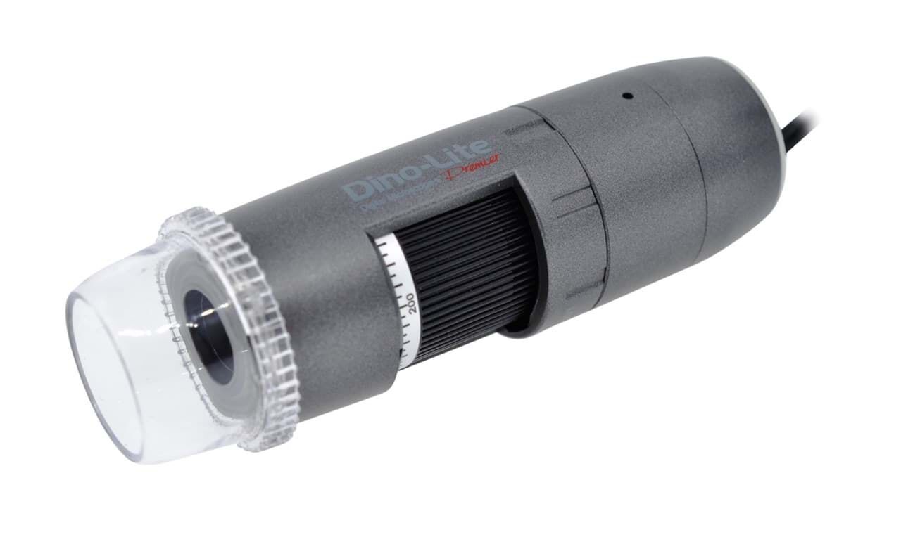 AM5116ZTL 10x~90x USB High-Speed VGA Mikroskop, 1280x720, 60 fps, 8 weiße LEDs, Polarisation, Langem Arbeitsabstand - Dino-Lite