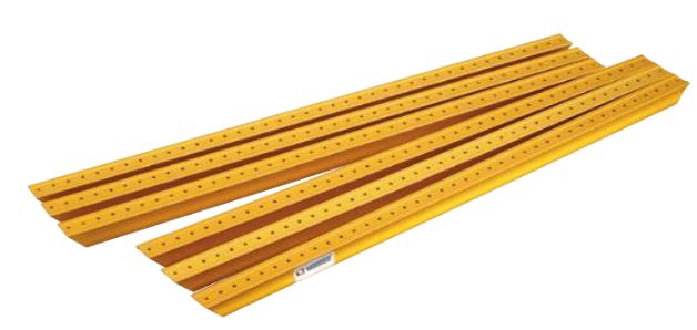 300mm Cover For Milling Table Slot, Anodised Aluminium, 8mm Height, Set Of 6 - Vertex