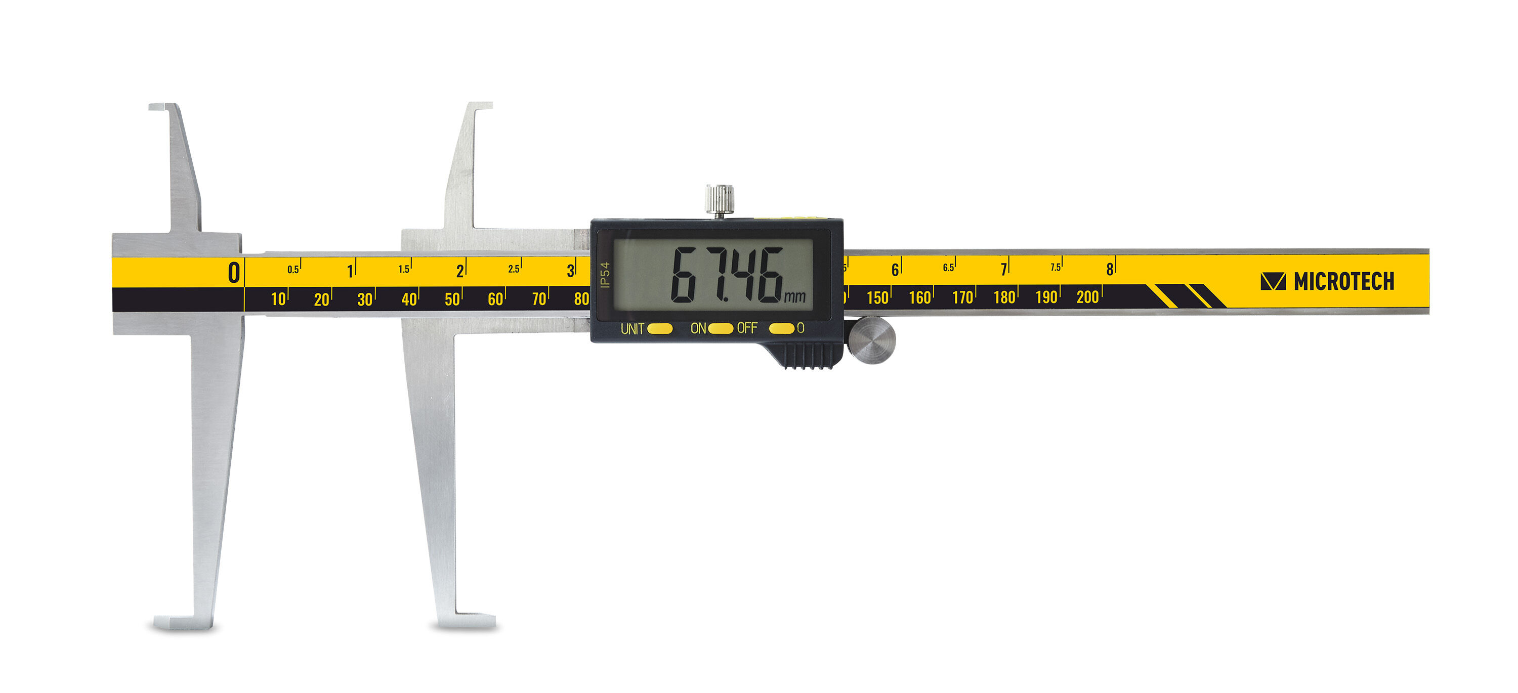 199mm Digital Messschieber, 0,001mm, IP 67 - Microtech Metrology