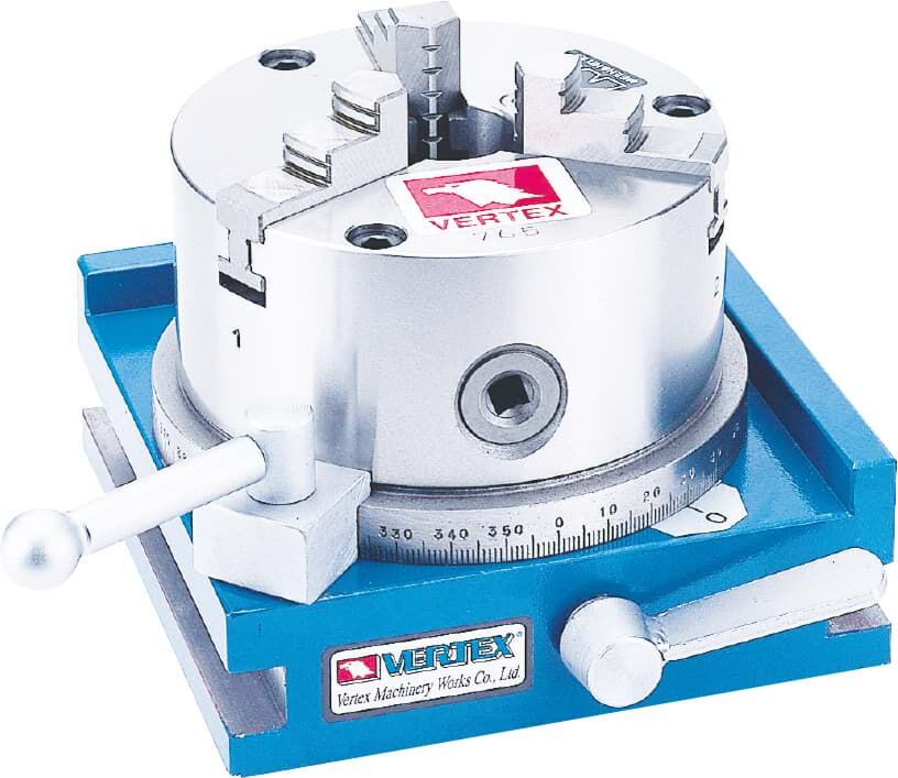 25 mm Indexing Three-Point Workpiece Clamp 120x117x116mm 1° Readout - Vertex
