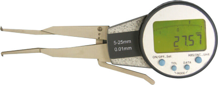5-15mm Digital-Innentaster, Ablesung 0,005mm, Rundspitzen, kalibriert, Kunststoffkiste - Metav IndustryLine