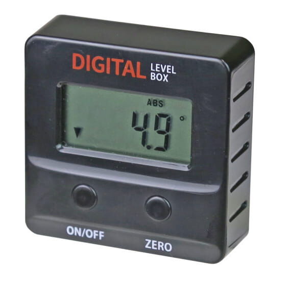 4 x 90° Digital-Neigungsmessgerät Mit Dauermagnet, Kunststoff-Gehäuse