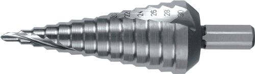 Bohrer, Bohrkronen, Stufenbohrer, Metallbohrer, Spiralbohrer
