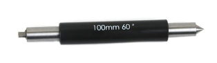 Microtech Metrology Einstellmaß, Metric 60: Zylindrischer Körper mit 60° Spitze, Frontalansicht