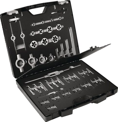 werkzeugsatz, bohrer-set, schraubendreher-set, metall-case, bits-kit