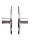 Ø30mm Amboss tellerförmig, ideal für präzise Auflageflächen, Zubehör für Messgeräte - Microtech Metrology