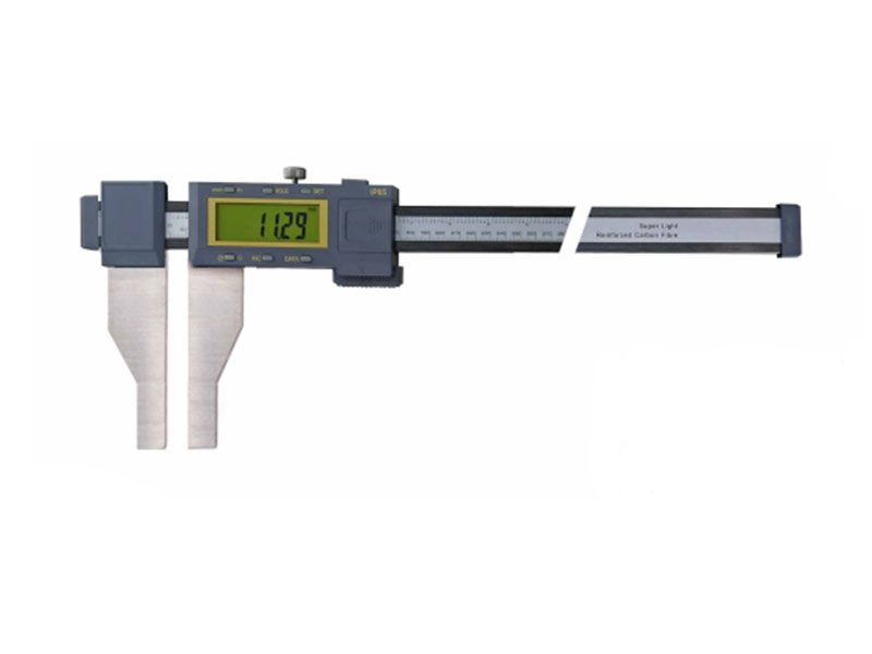2000 mm Digitaler Uni.-Messschieber, 0,01mm Auflösung, Kohlenstofffaser, IP65, RB‑6 Datenausgang, auswechselbarer Messschnabel, Metav IndustryLine