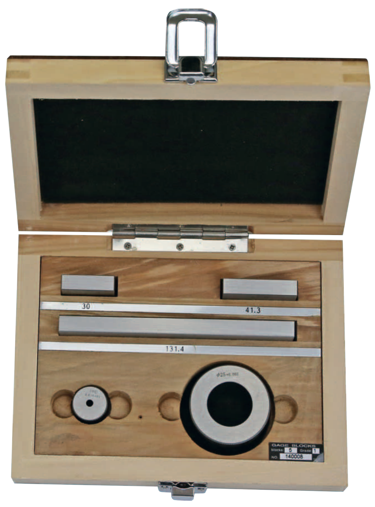 Holzkassette, Messwerkzeuge, Skaleneinheit, Drehknopf?, Instrumentenetui