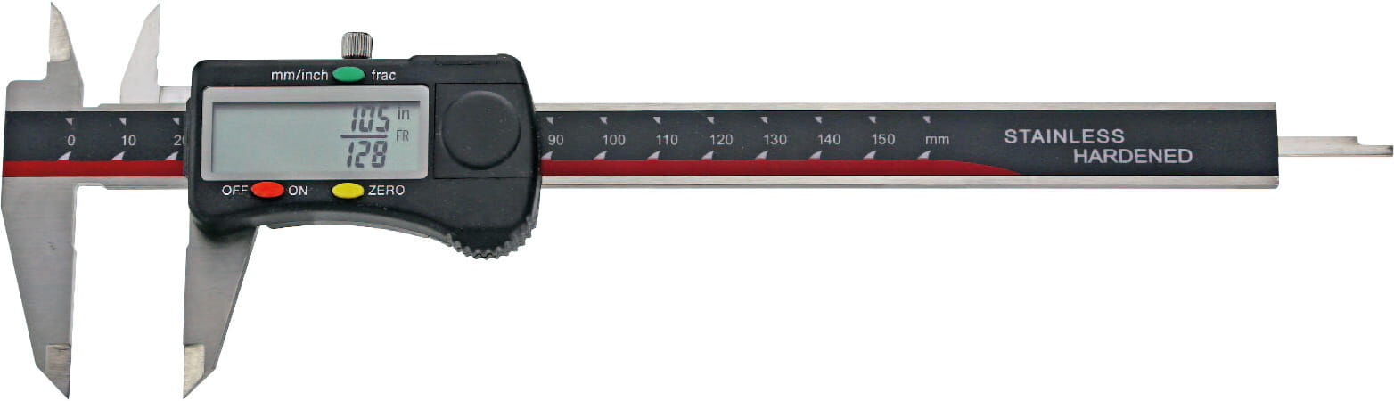 150 mm Digitaler Messschieber mit Bruchanzeige, 0,01mm, RB 2, 4‑fach Messung, kasten - Metav IndustryLine