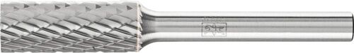 Frässtift ZYA D.10mm, Hartmetall, zylindrisch, mit Verzahnung, Seitenansicht