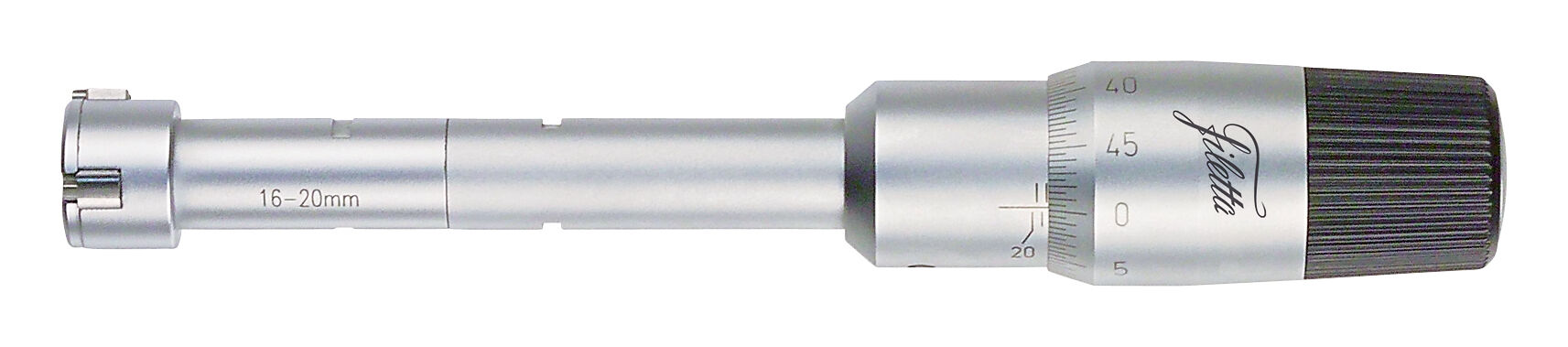 20–25mm Selbstzentrierende Dreipunkt-Innenmessschraube, 0,004mm Genauigkeit, HM‑Messflächen, Kasten - Metav IndustryLine