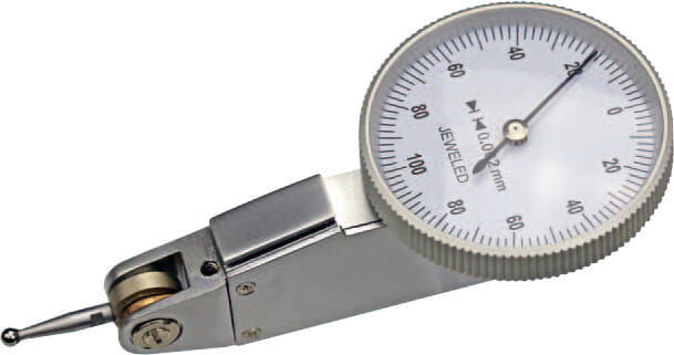 0,2 mm Feintaster senkrecht, Ø 40 mm, 0,002 mm Auflösung, mit Schwalbenschwanzführungen - Metav IndustryLine