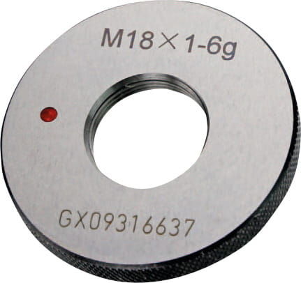 M9x1 Thread Go Gauge Metric ISO Fine Right-Hand Hardened Gauge Steel DIN 13, 6g - Metav IndustryLine