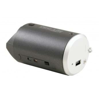 Schwarzer Wi-Fi Adapter für Dino-Lite Mikroskope auf weißem Hintergrund.ur-dino-lite-af-modelle