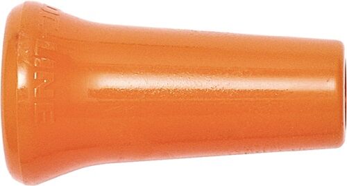 orange, plastik, konus, griff, hülle