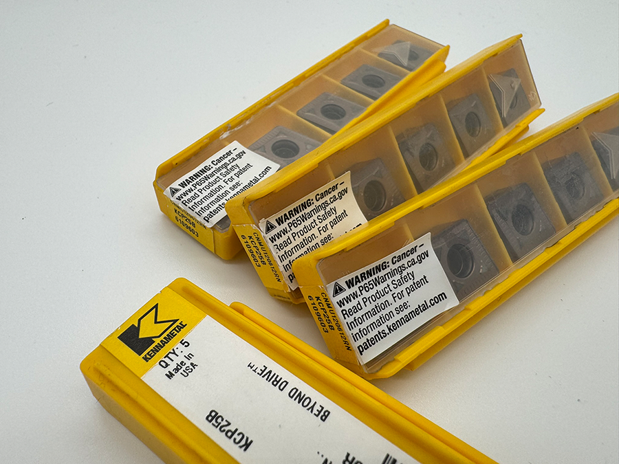 Wendeschneidplatten von Kennametal für die Fräsen und Drhen von Metallen